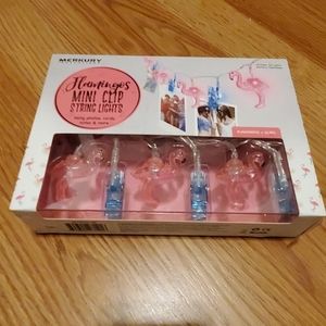 Flamingos Mini Clip String lights